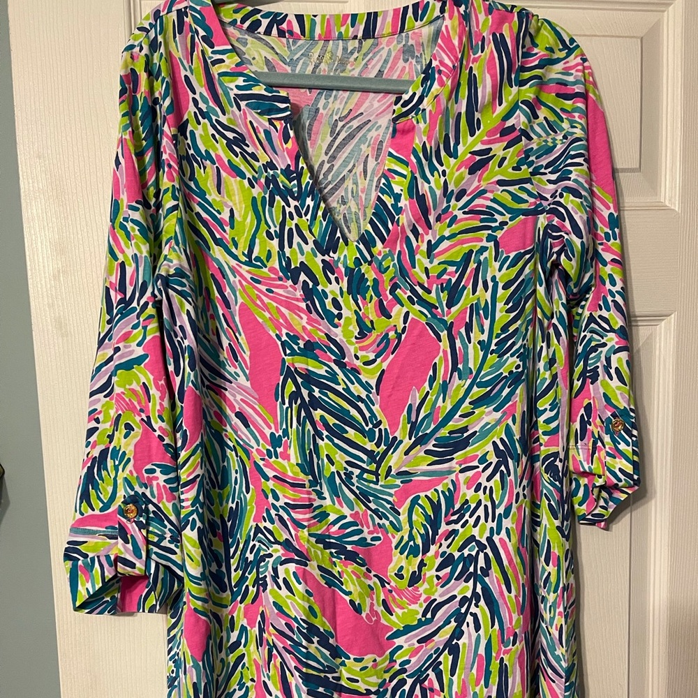 Lilly Pulitzer 3/4 sleeve dress